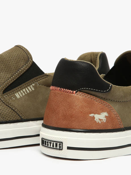 Sneakers Mustang Groen men 4198402 ander zicht 3