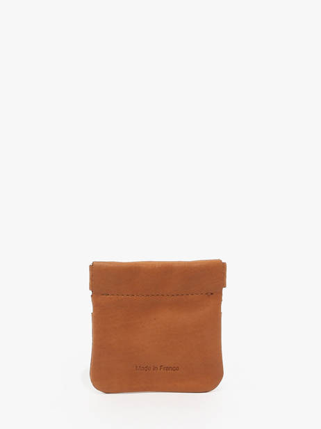 Portemonnee Oil Leder Etrier Bruin oil EOIL5005 ander zicht 2