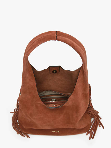 Schoudertas M Country Leder Etrier Bruin country ECOU154M ander zicht 3