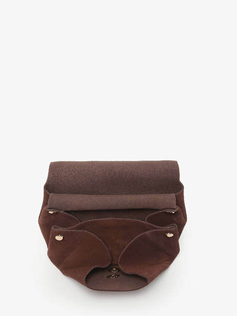 Portemonnee Leder Paul marius Bruin la suite GUSTASUI ander zicht 1