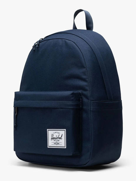 Rugzak 1 Compartiment Herschel Blauw classics 11544 ander zicht 2