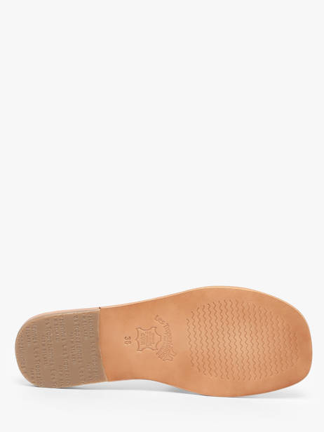 Slippers Hadamia Uit Leder Les tropeziennes Beige women - 0HADAMIA ander zicht 4