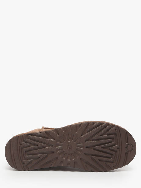 Boots Classic Ultra Mini Uit Leder Ugg Bruin accessoires - 01116109 ander zicht 4