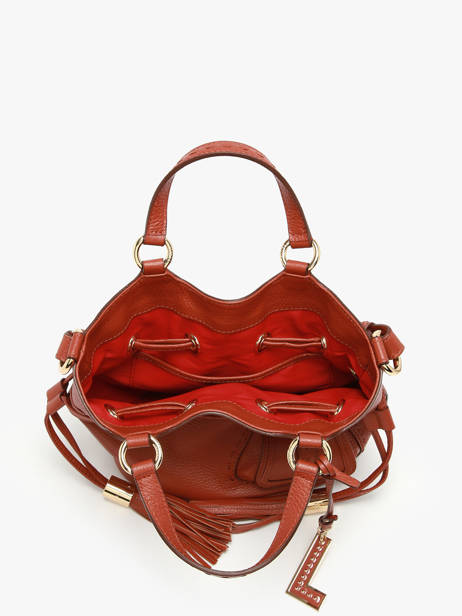 Bucket Bag S Premier Flirt Leder Lancel Rood premier flirt A10109 ander zicht 3