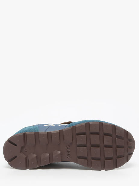 Boots Uit Leder Sun68 Blauw men Z4510580 ander zicht 4