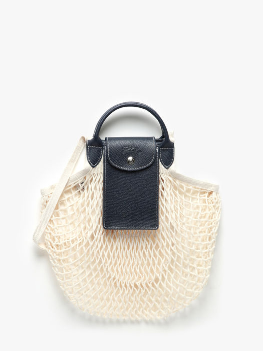 Longchamp Le pliage filet poche Schoudertas Blauw