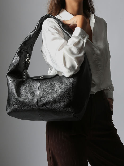 Longchamp Le pliage xtra animation winte Schoudertas Zwart