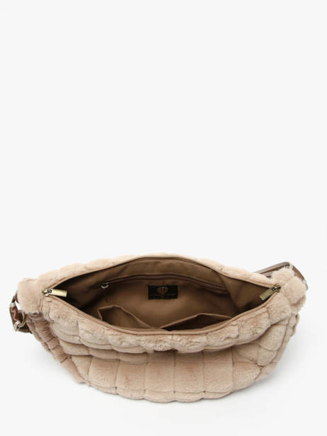 Cross Body Tas Quadri Le voyage en panier Bruin quadri AHP269 ander zicht 4