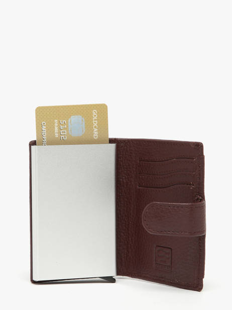 Portefeuille Leder Crinkles Violet caviar 14600 ander zicht 1