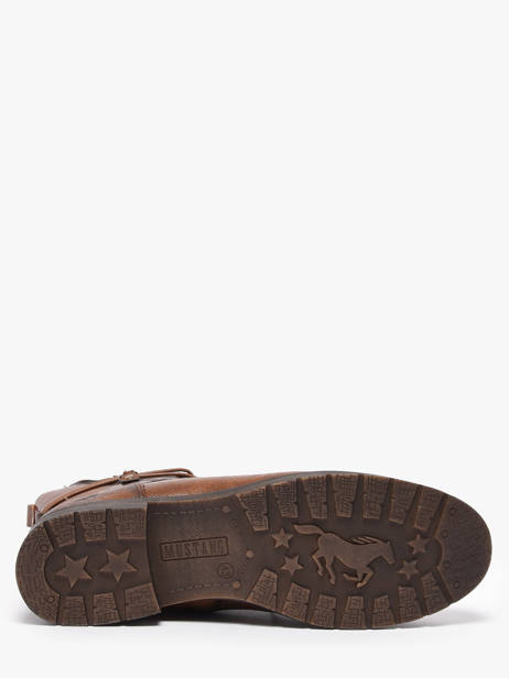 Enkellaarsjes Mustang Bruin women M0052001 ander zicht 4