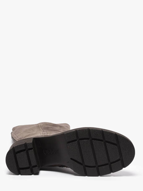 Laarzen Met Hak Uit Leder Gabor Grijs women 10 ander zicht 4