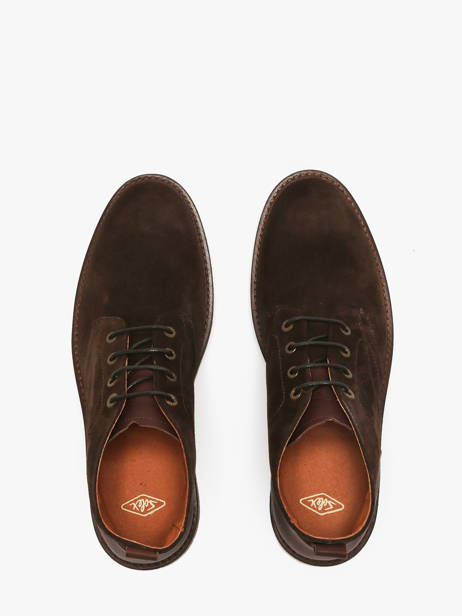 Enkellaarzen Uit Leder Solex Bruin men S3809 ander zicht 3