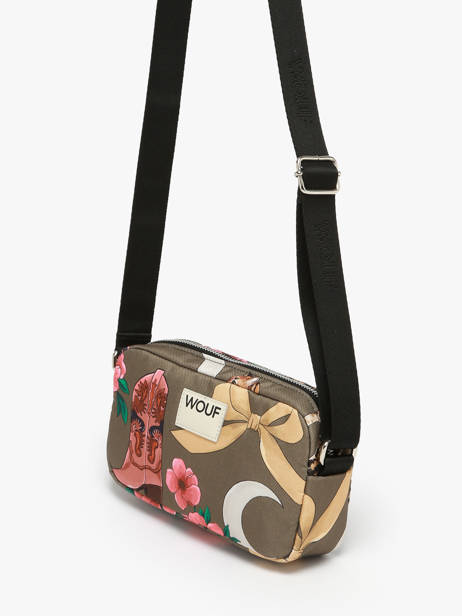 Cross Body Tas Rodeo Gerecycleerd Polyester Wouf Veelkleurig rodeo BM250012 ander zicht 2