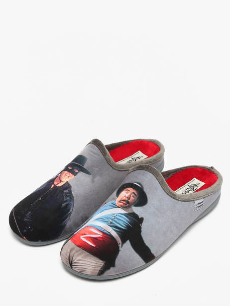 Pantoffels La maison de l'espadrille Veelkleurig men 8 ander zicht 1