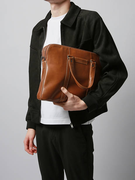 Business Tas Arthur 3 Compartimenten Arthur & aston Bruin johany 6 ander zicht 1