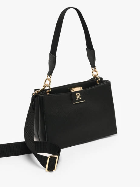 Schoudertas Th Her Tommy hilfiger Zwart th her AW17722 ander zicht 2