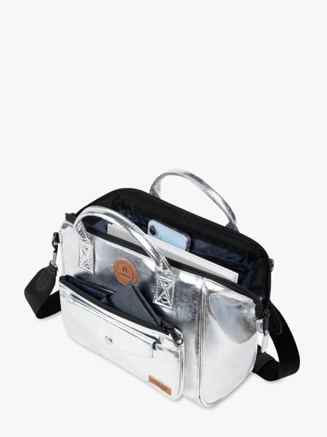 Cross Body Tas M Lucky Star Cabaia Zilver lucky star STA ander zicht 2