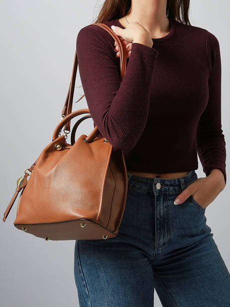 Rugzak Ted lapidus Bruin gretel TLAU8932 ander zicht 2