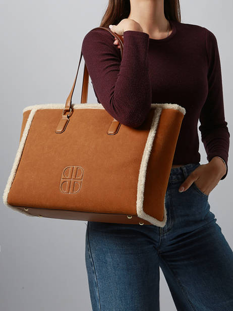 Schoudertas Brit Laurent david Bruin ld bags 988 ander zicht 1