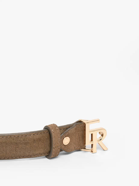 Riem Equestre Croco Etrier Beige equestre croco EECQ414C ander zicht 1