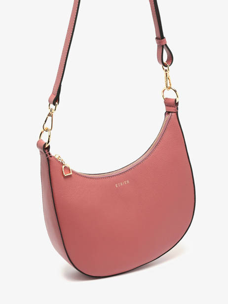 Cross Body Tas M Tradition Leder Etrier Roze tradition ETRA102M ander zicht 2