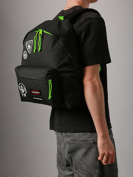 Rugzak 1 Compartiment Eastpak Zwart eastpak x ghostbusters K620GHO ander zicht 1