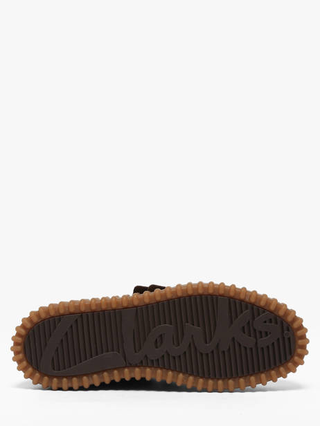 Derby Veterschoenen Met Platformzool Uit Leder Clarks Bruin women 26186667 ander zicht 4