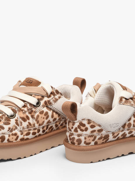Sneakers Lo Lowmel Plains Uit Leder Ugg Bruin women 1181071 ander zicht 2