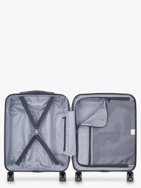 Handbagage Air Armour Delsey Zwart air armour - 3866-803 ander zicht 4