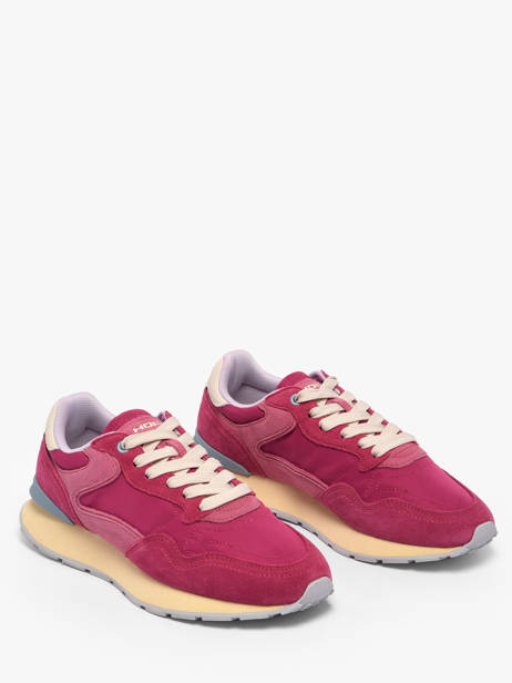 Sneakers City Uit Leder Hoff Roze women 12602010 ander zicht 2