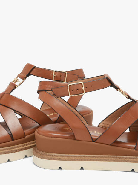 Sandalen Uit Leder Tamaris Bruin women 46 ander zicht 2