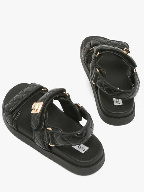 Sandalen Uit Leder Steve madden Zwart women 11003792 ander zicht 2