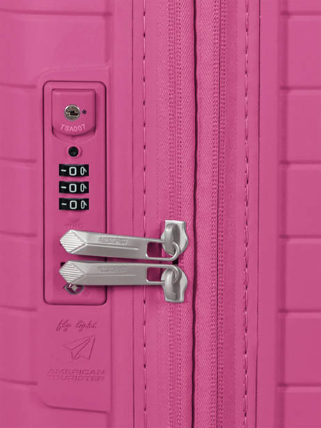 Uitbreidbare Handbagage American tourister Roze fastforward 155259 ander zicht 1