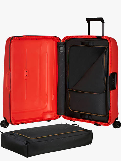 Harde Harde Reiskoffer Essens Samsonite Rood essens 146912 ander zicht 3