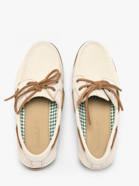 Bootschoenen Uit Leder Timberland Beige women 2Q9XEN71 ander zicht 3