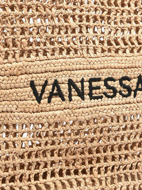 Handtas Cabas Raphia Vanessa bruno Beige cabas raphia 60V40468 ander zicht 2