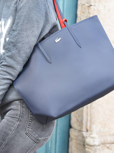 Omkeerbare Shoppingtas Anna Lacoste Zwart anna NF2142AA ander zicht 4