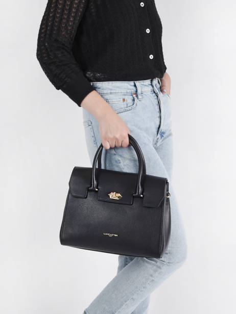 Cross Body Tas Milano Lancaster Zwart milano cosmos 56 ander zicht 1