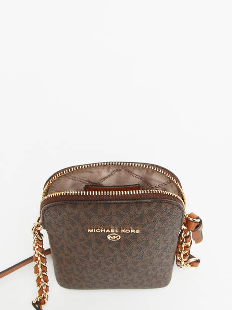 Cross Body Tas Jet Set Charm Michael kors Bruin jet set charm T0GT9C1B ander zicht 3